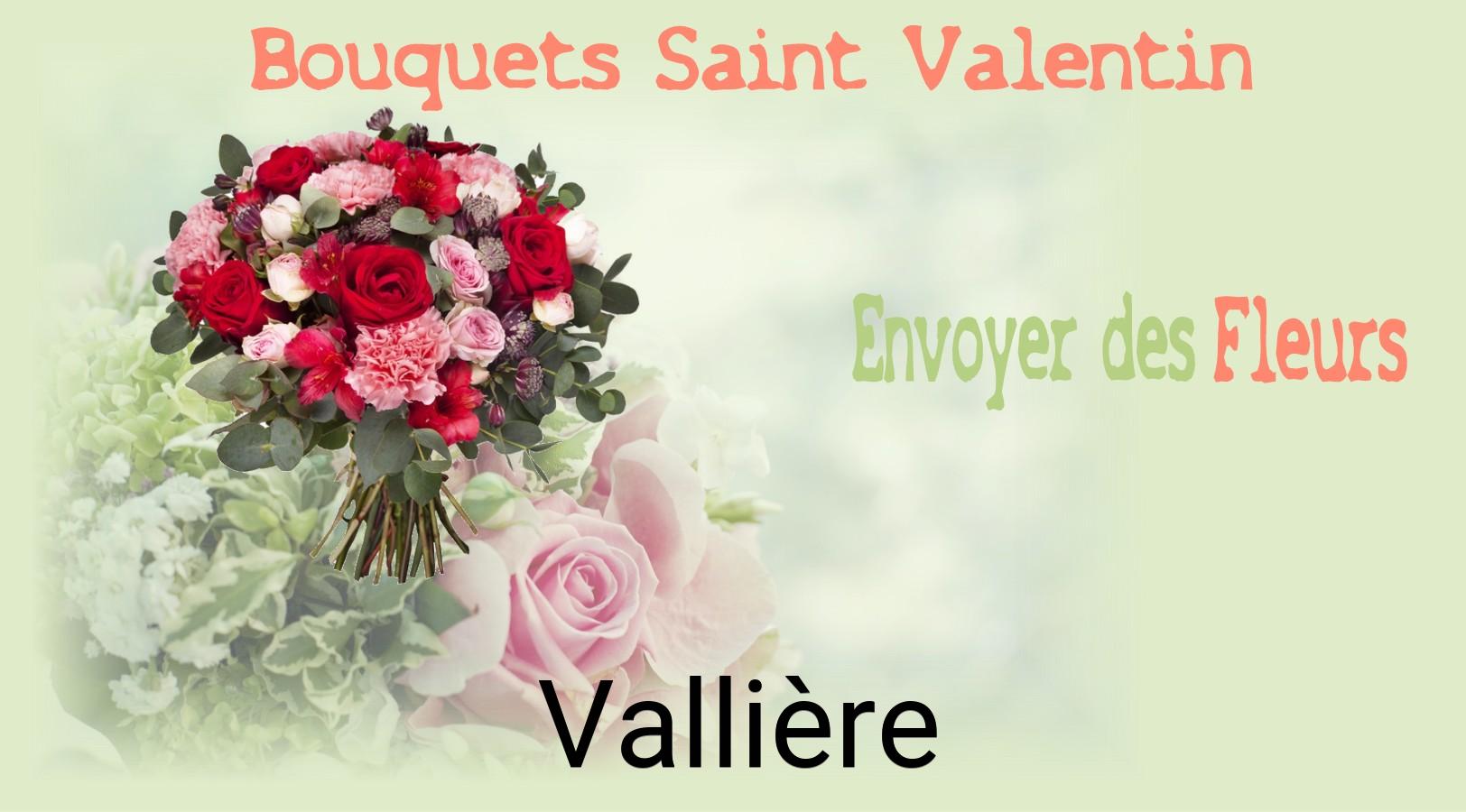 Roses de Saint-Valentin livrées à Vallière